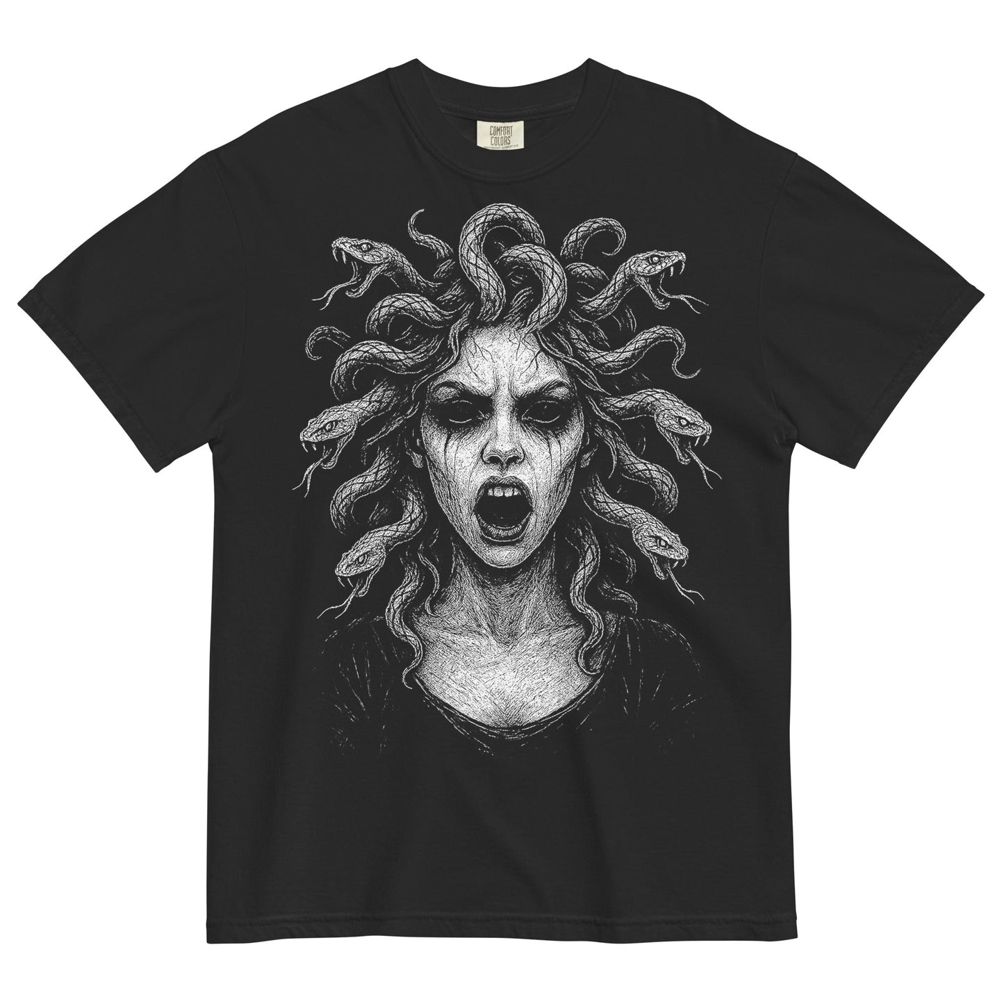 Medusa Garment - Dyed Heavyweight T-Shirt - Graphic Punks