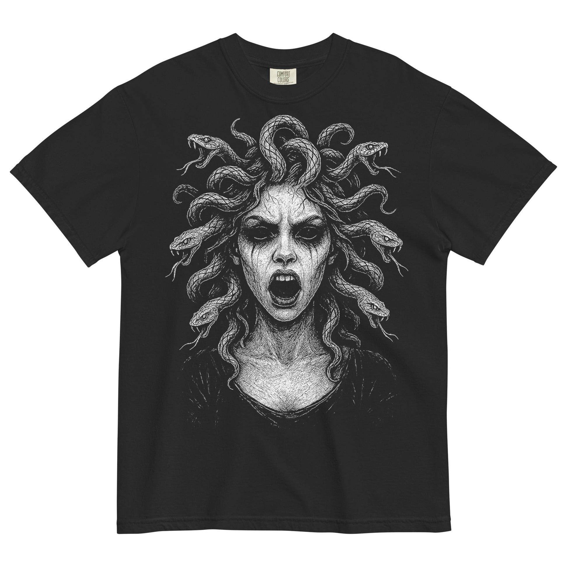 Medusa Garment - Dyed Heavyweight T-Shirt - Graphic Punks