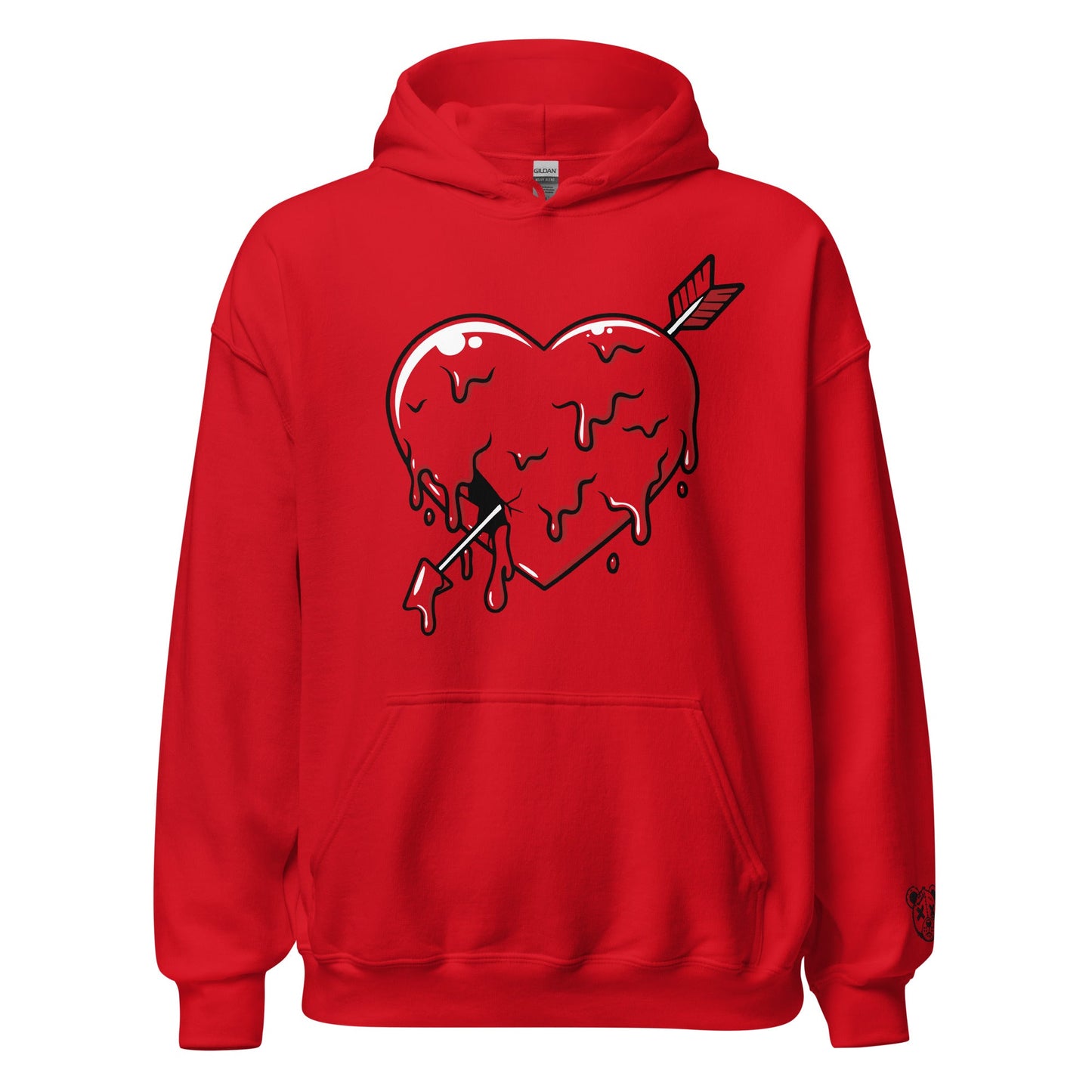 Melting Heart Unisex Hoodie - Graphic Punks