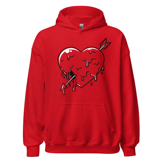 Melting Heart Unisex Hoodie - Graphic Punks