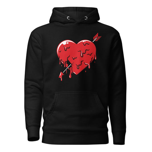 Melting Heart Unisex Hoodie - Graphic Punks