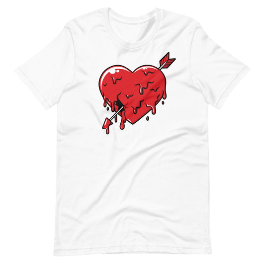 Melting Heart Unisex t - shirt - Graphic Punks