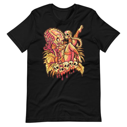 Monster with Skulls Unisex t - shirt - Graphic Punks