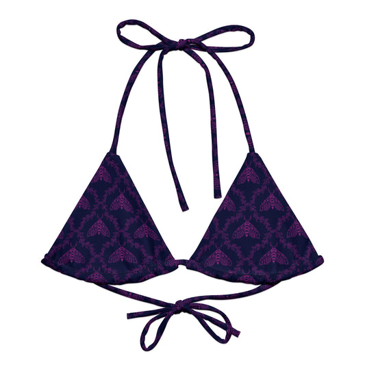 Moth String Bikini Top - Graphic Punks