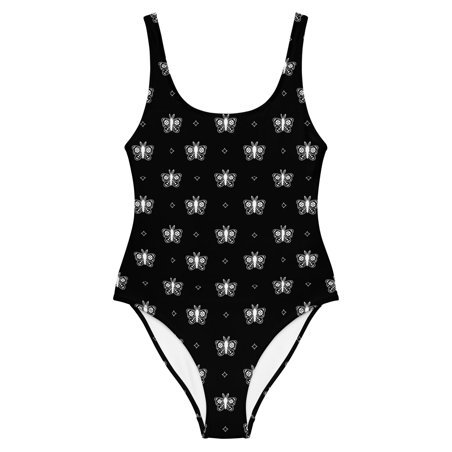 Moths and Stars One - Piece Swimsuit - Graphic Punks