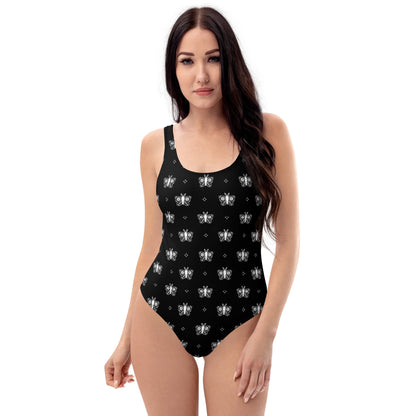 Moths and Stars One - Piece Swimsuit - Graphic Punks