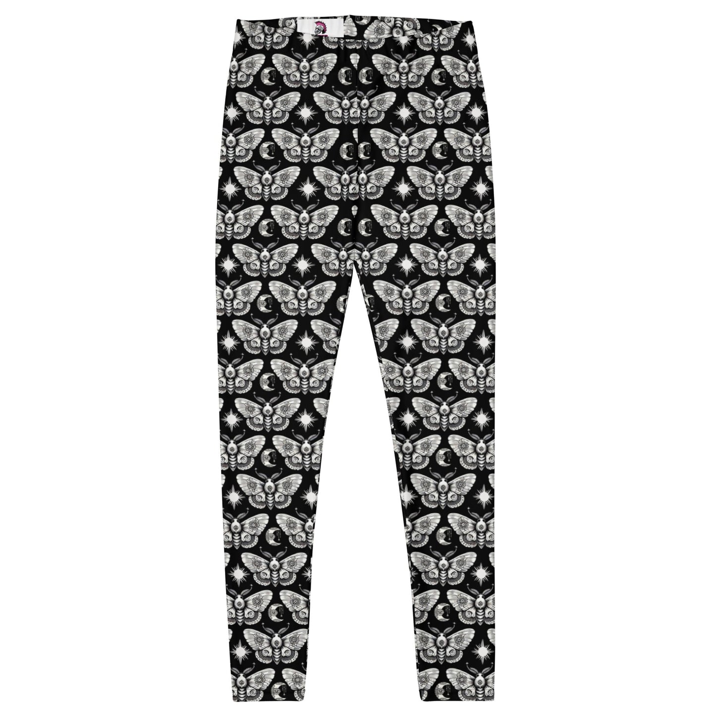 Moths and Stars (V2) Leggings - Graphic Punks