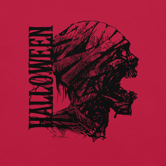 Mummy Scream Garment - Dyed Heavyweight T-Shirt - Graphic Punks