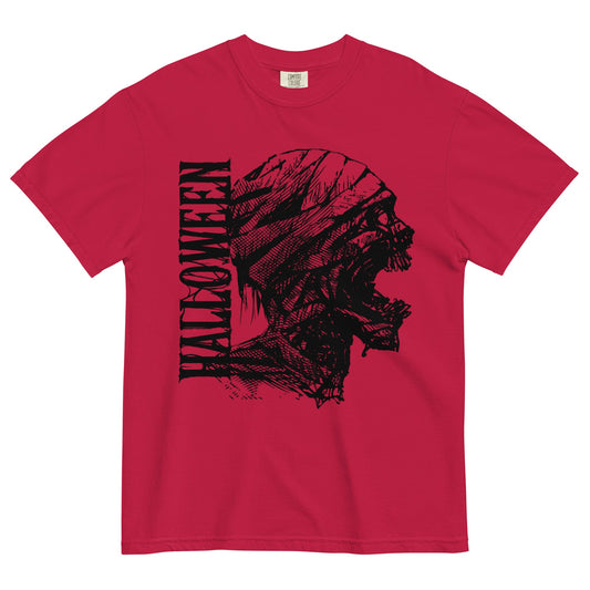 Mummy Scream Garment - Dyed Heavyweight T-Shirt - Graphic Punks