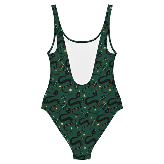 Occult Snakes One - Piece Swimsuit - Graphic Punks