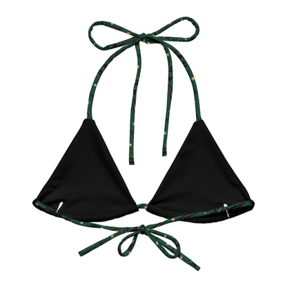 Occult Snakes String Bikini Top - Graphic Punks