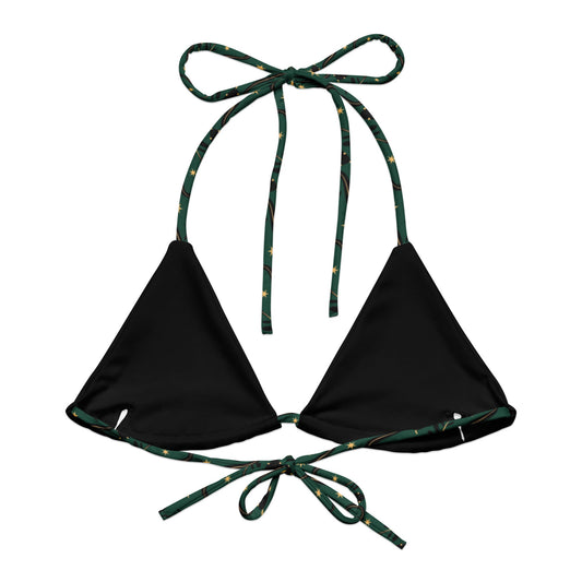 Occult Snakes String Bikini Top - Graphic Punks