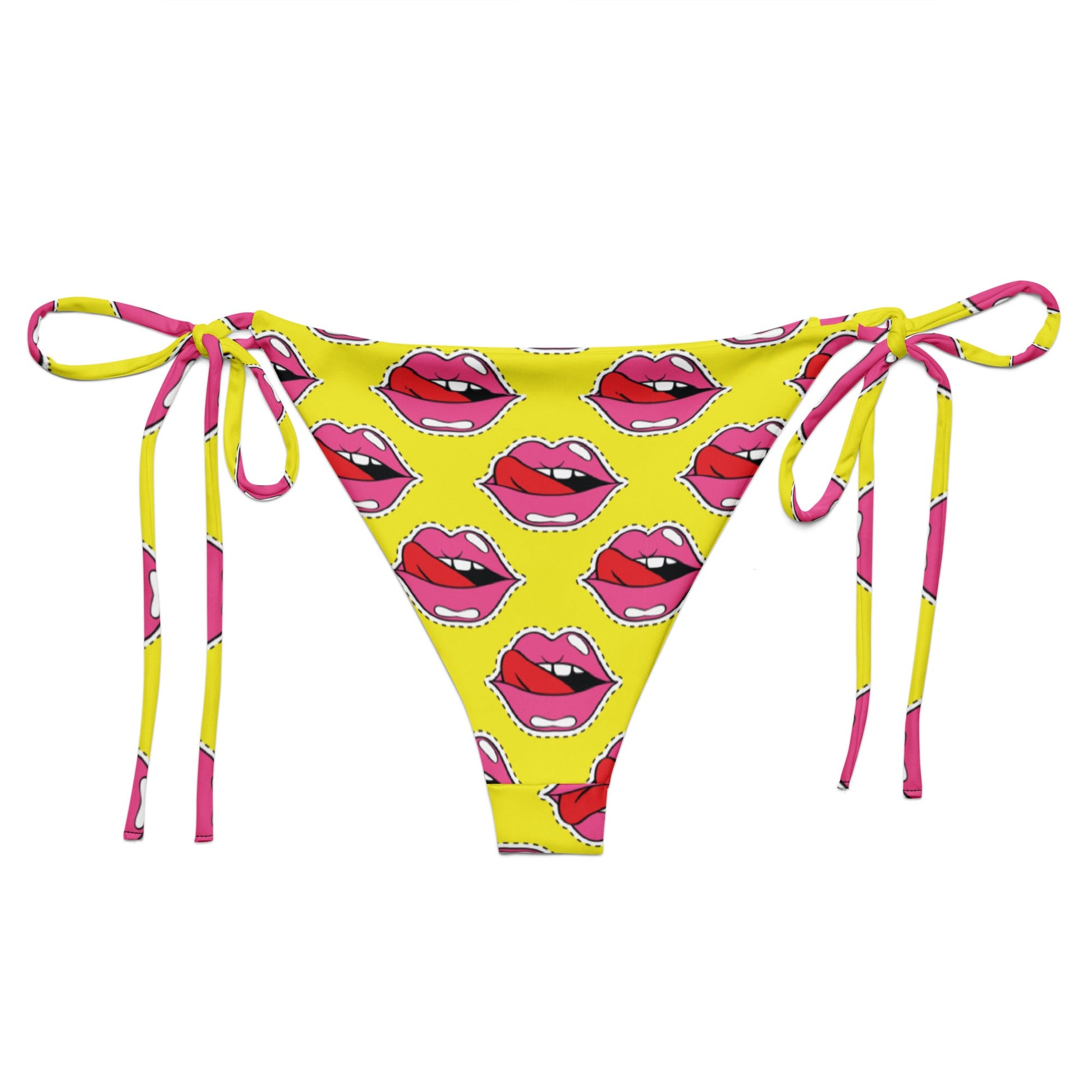 Old School Lips Bikini Bottom - Graphic Punks