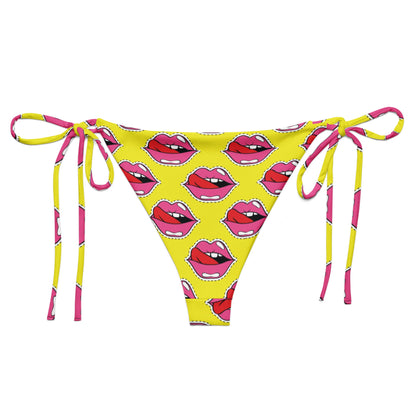 Old School Lips Bikini Bottom - Graphic Punks