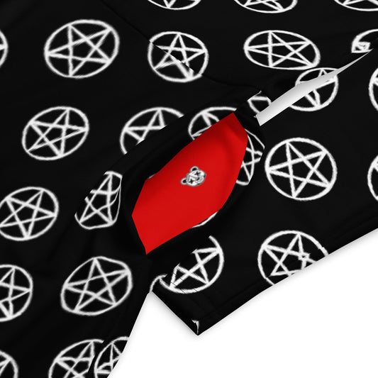 Pentagram Long Sleeve Midi Dress - Graphic Punks