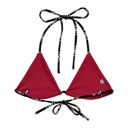 Pentagram String Bikini Top - Graphic Punks