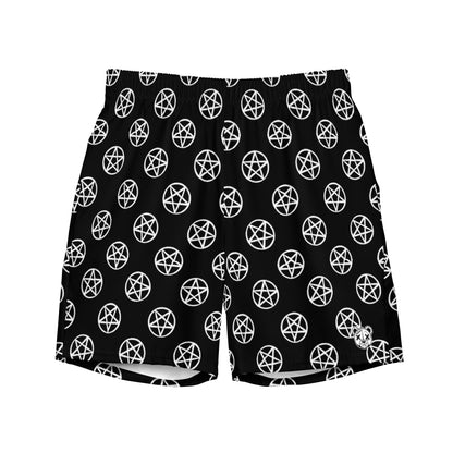 Pentagram Swim Trunks - Graphic Punks
