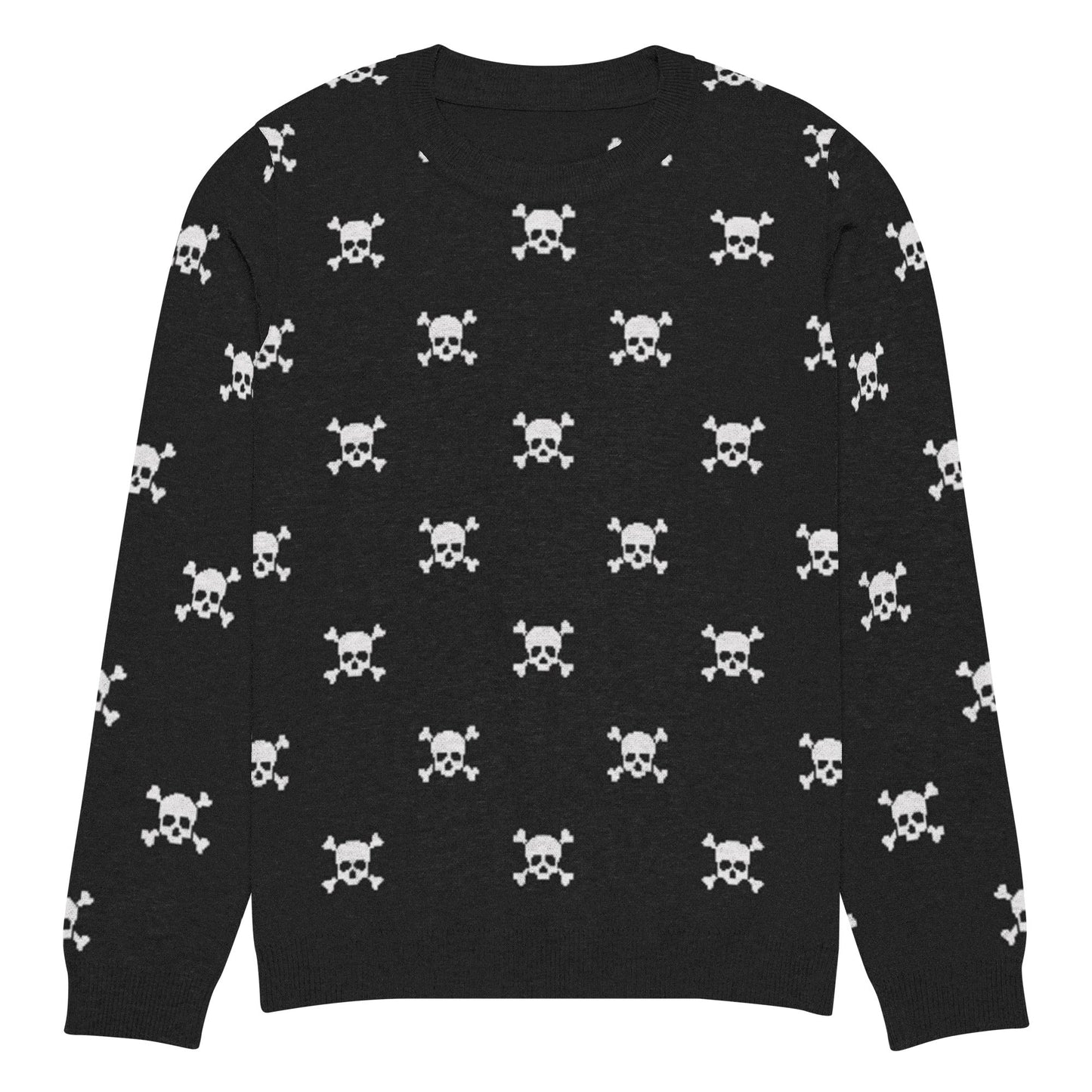 Pirate Knitted Crew Neck Sweater - Graphic Punks