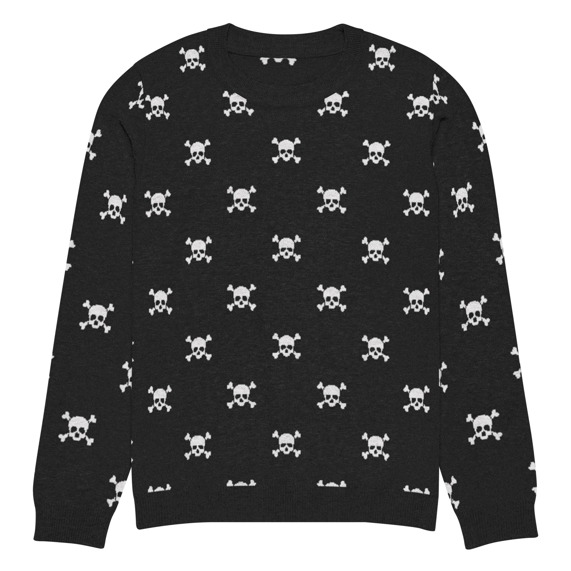 Pirate Knitted Crew Neck Sweater - Graphic Punks