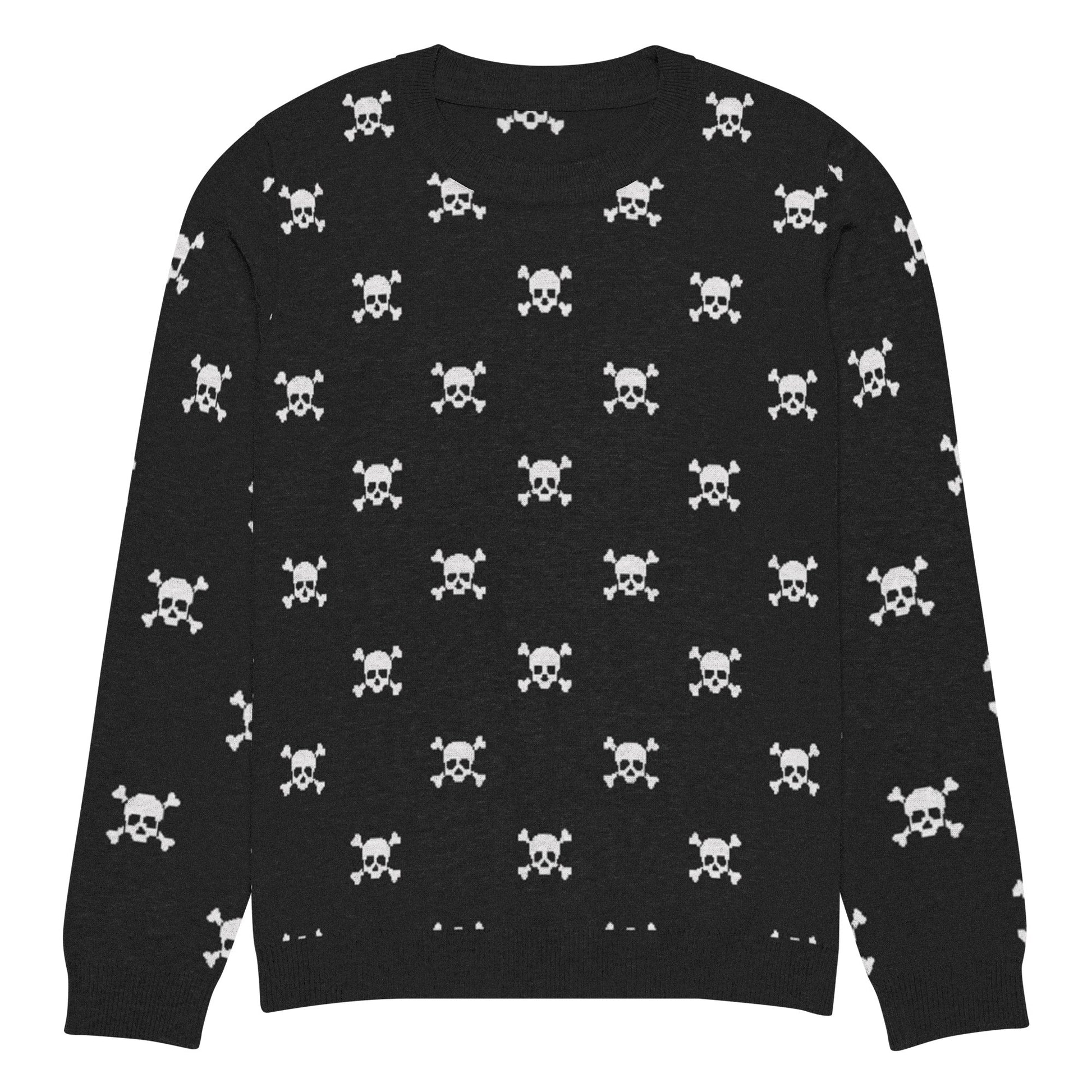 Pirate Knitted Crew Neck Sweater - Graphic Punks