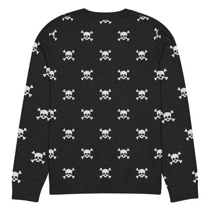 Pirate Knitted Crew Neck Sweater - Graphic Punks