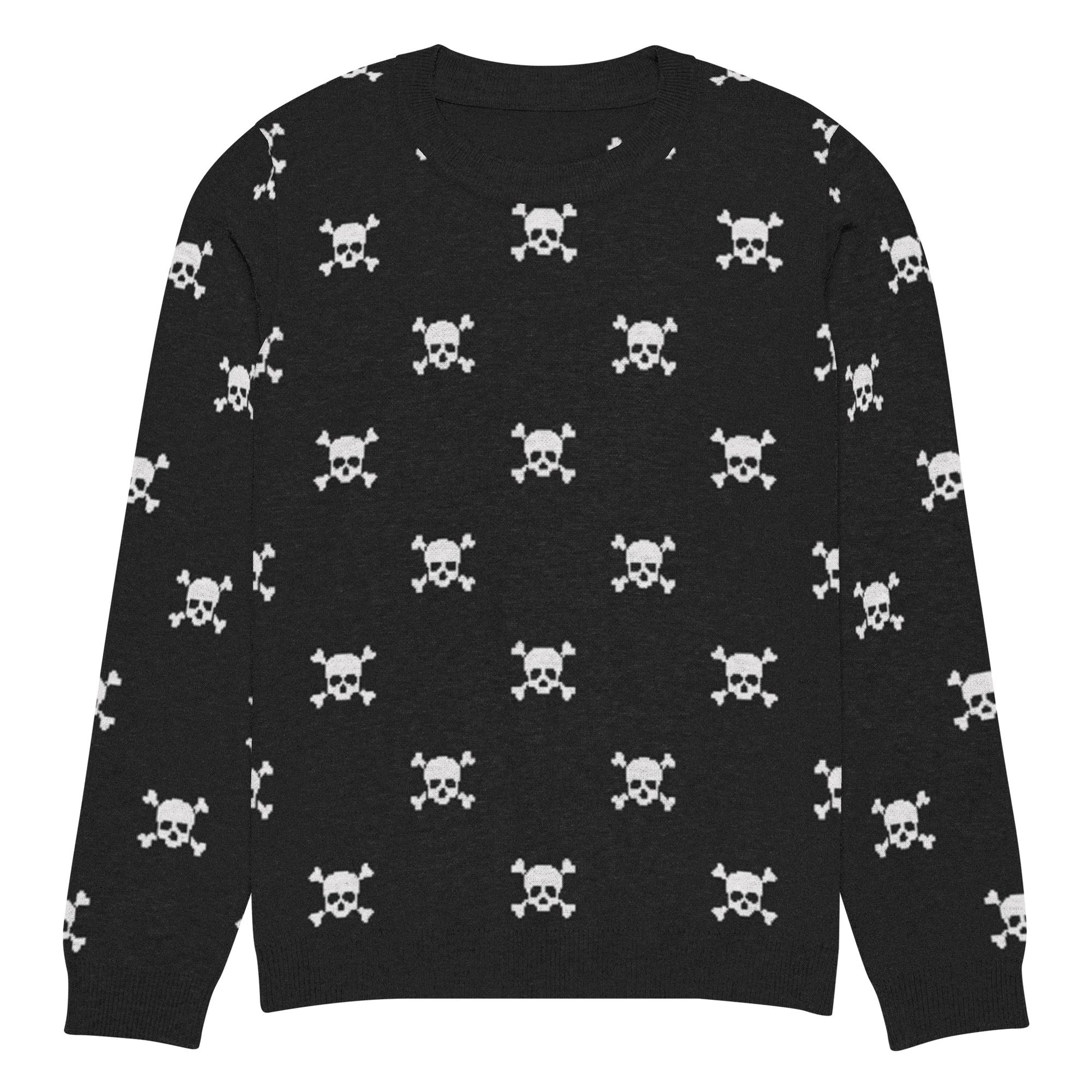 Pirate Knitted Crew Neck Sweater - Graphic Punks