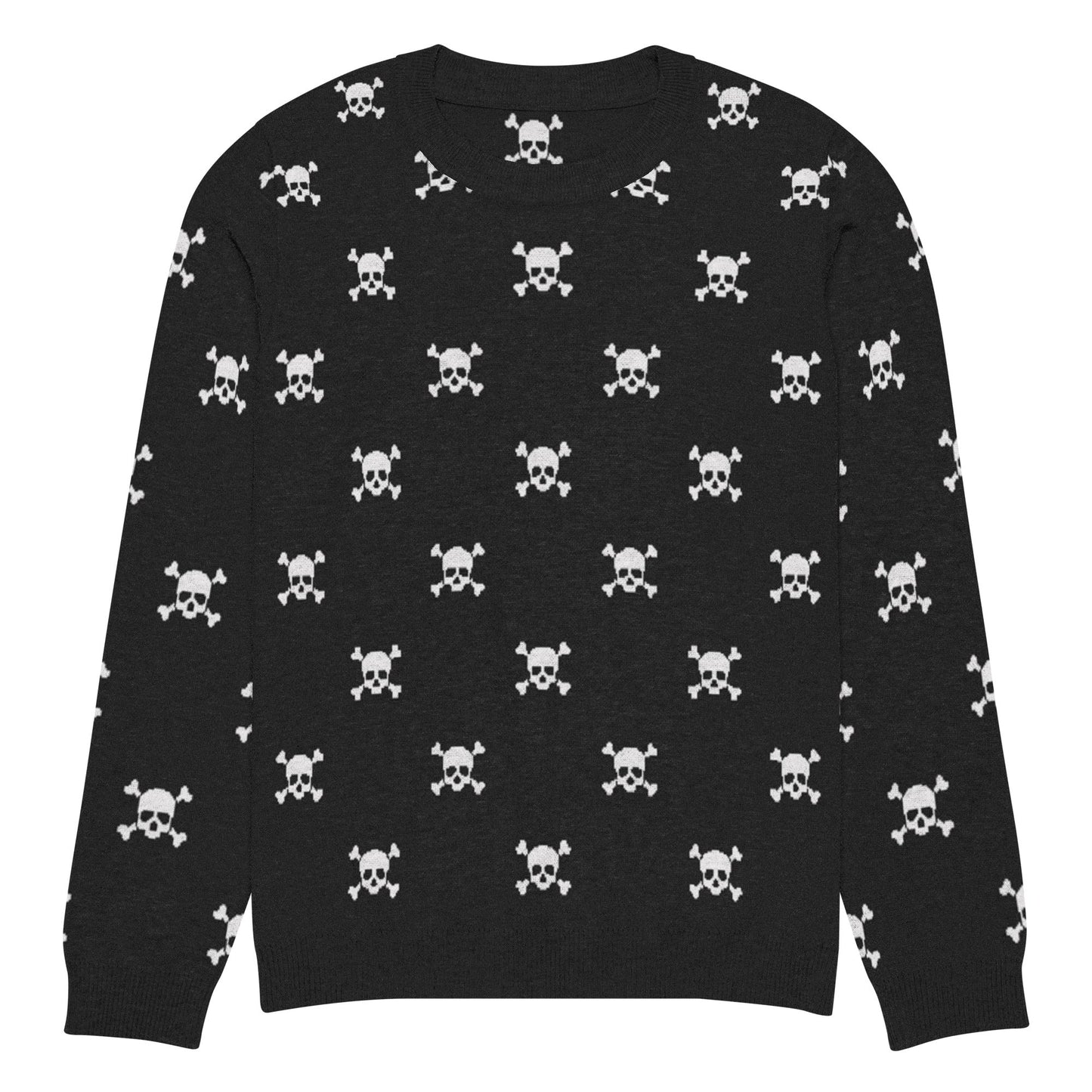 Pirate Knitted Crew Neck Sweater - Graphic Punks