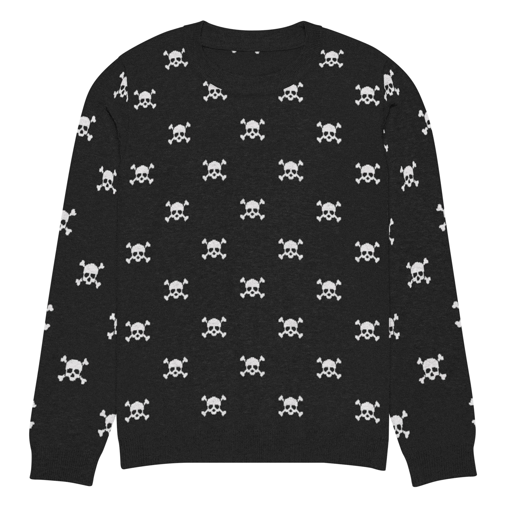 Pirate Knitted Crew Neck Sweater - Graphic Punks