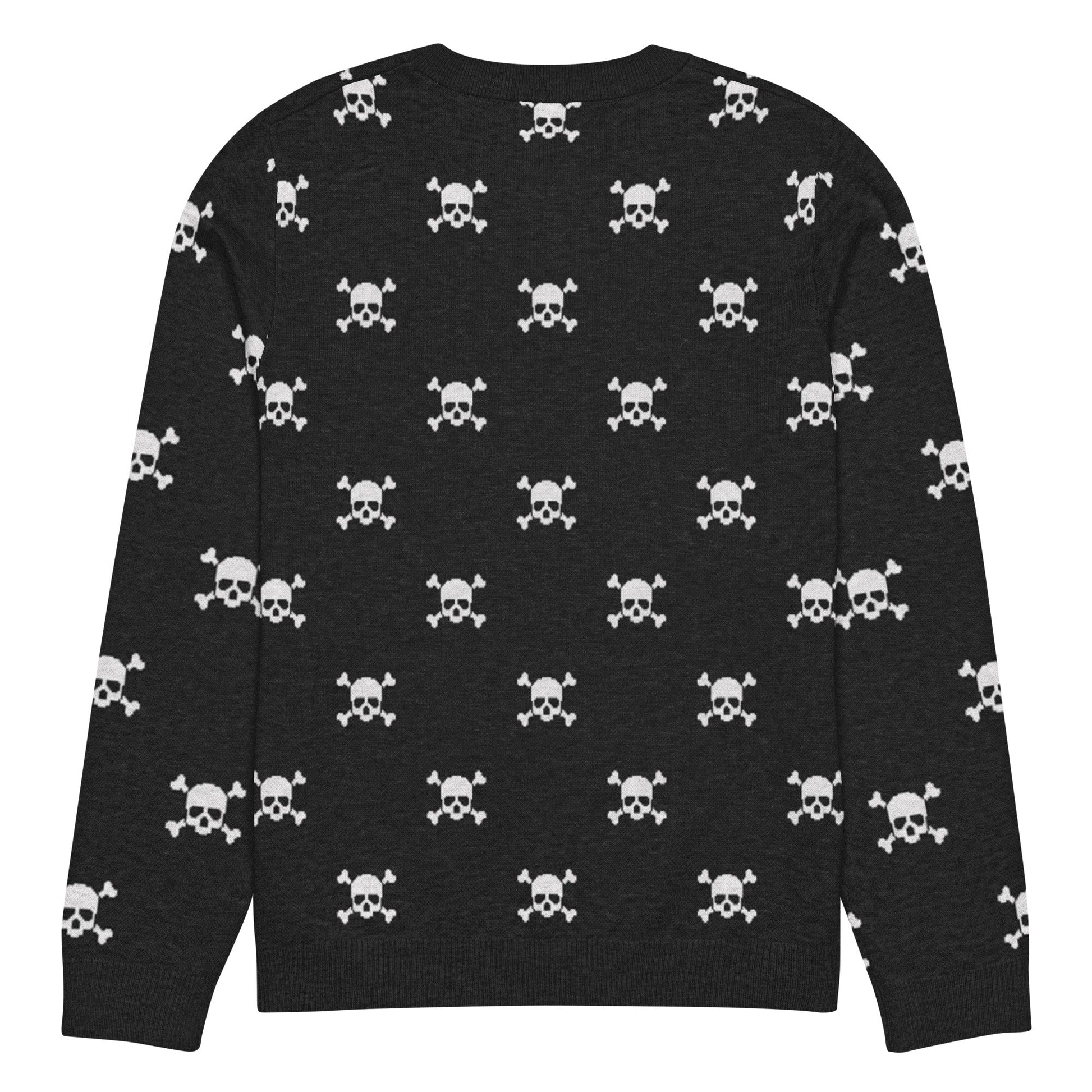 Pirate Knitted Crew Neck Sweater - Graphic Punks