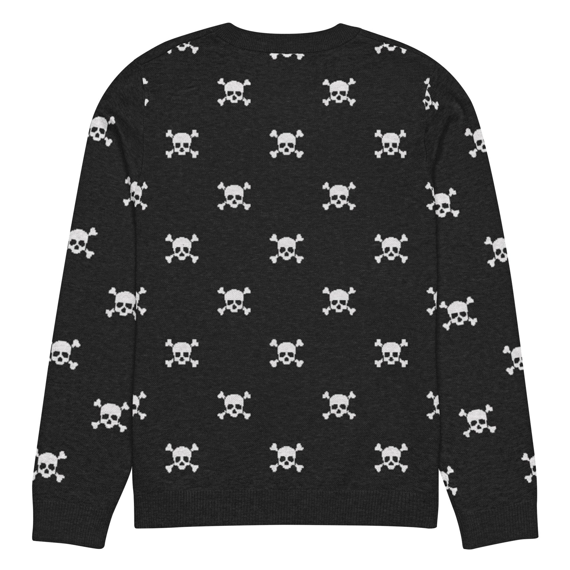 Pirate Knitted Crew Neck Sweater - Graphic Punks