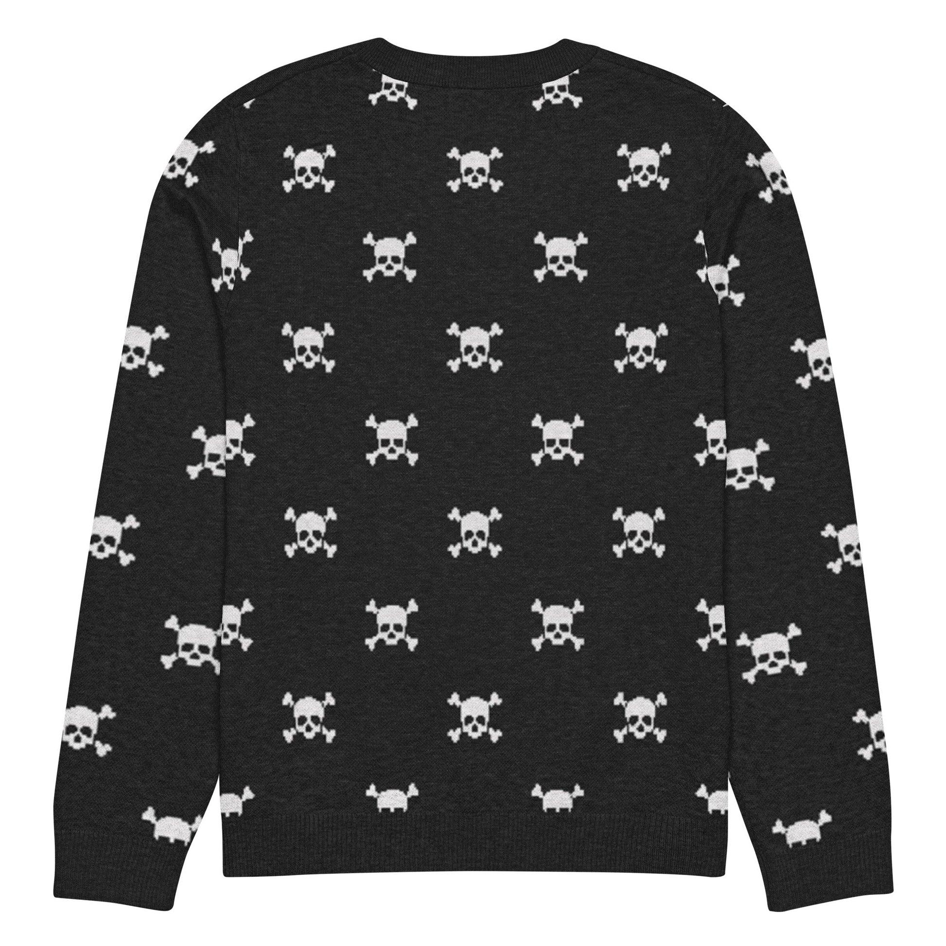 Pirate Knitted Crew Neck Sweater - Graphic Punks