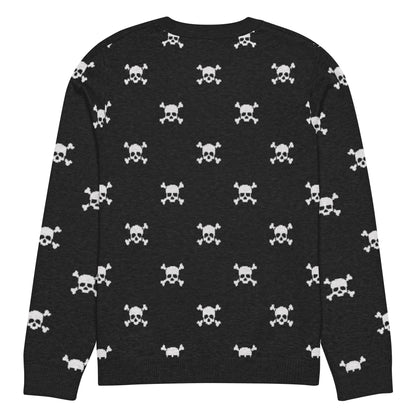 Pirate Knitted Crew Neck Sweater - Graphic Punks