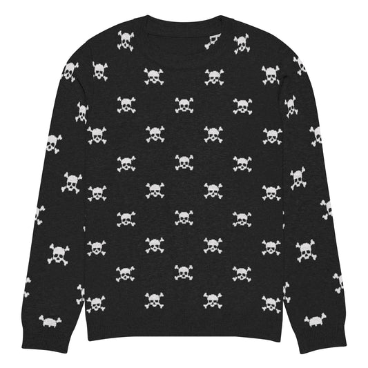 Pirate Knitted Crew Neck Sweater - Graphic Punks