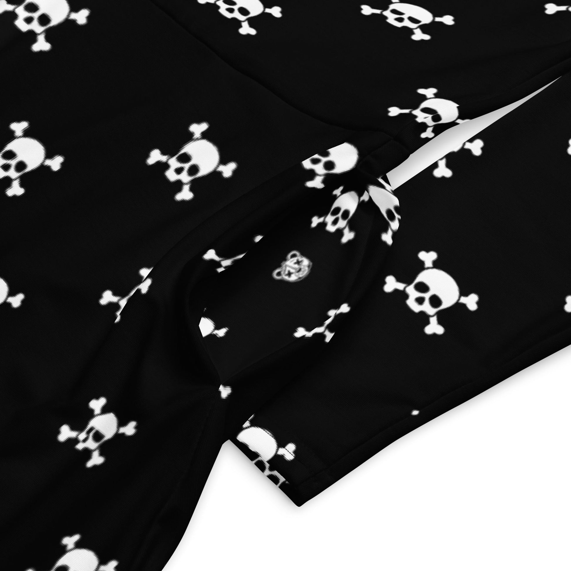 Pirate Skull Long Sleeve Midi Dress - Graphic Punks