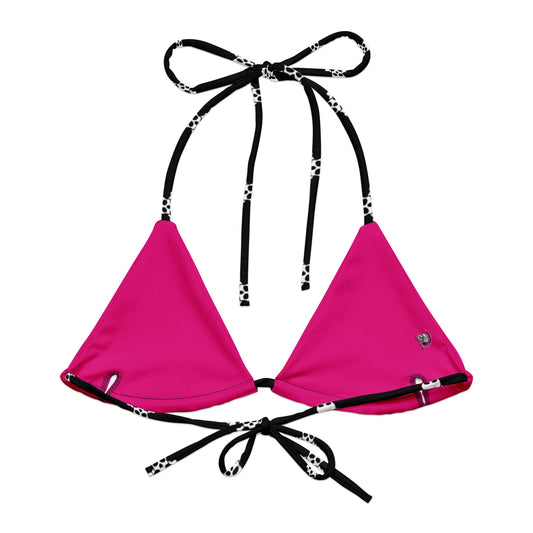 Pirate Skull String Bikini Top - Graphic Punks