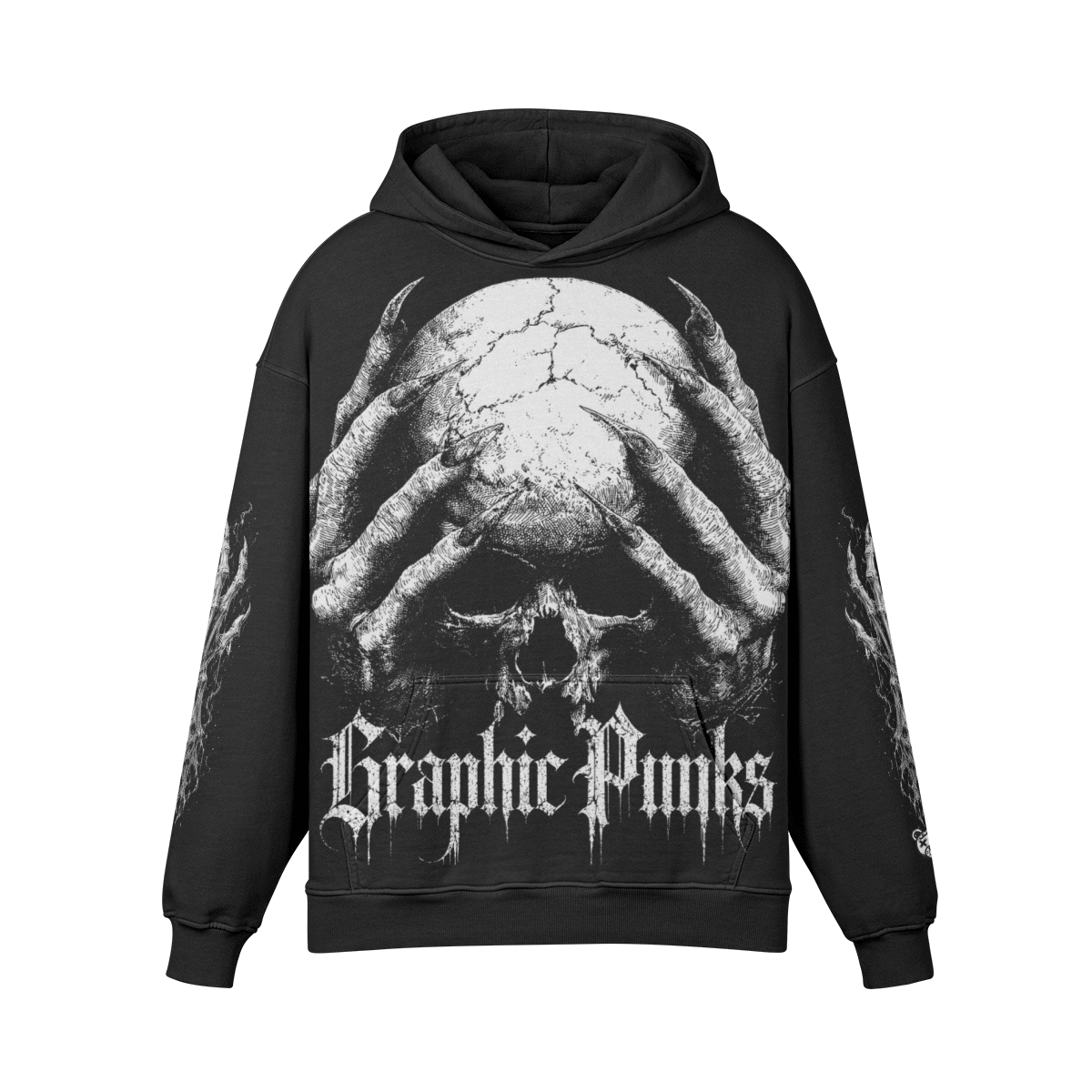 Pressure Heavyweight Oversized Hoodie - Graphic Punks