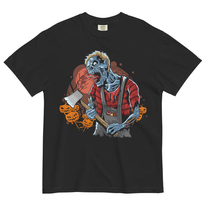 Pumpkin Slayer 2 Garment - Dyed Heavyweight T-Shirt - Graphic Punks
