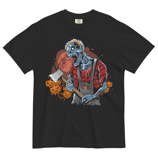 Pumpkin Slayer 2 Garment - Dyed Heavyweight T-Shirt - Graphic Punks