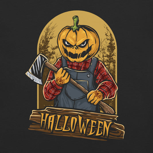 Pumpkin Slayer Garment - Dyed Heavyweight T-Shirt - Graphic Punks