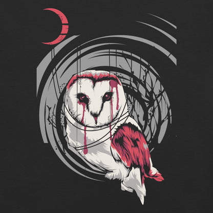 Red Owl Garment - Dyed Heavyweight T-Shirt - Graphic Punks