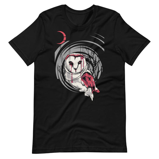 Red Owl Unisex t - shirt - Graphic Punks