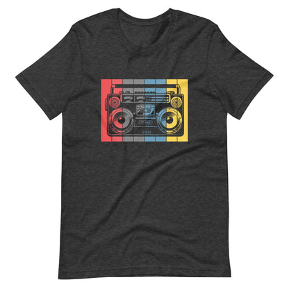 Retro Boom Box Unisex Tee - Graphic Punks