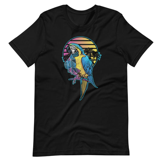 Retro Parrot Unisex t - shirt - Graphic Punks