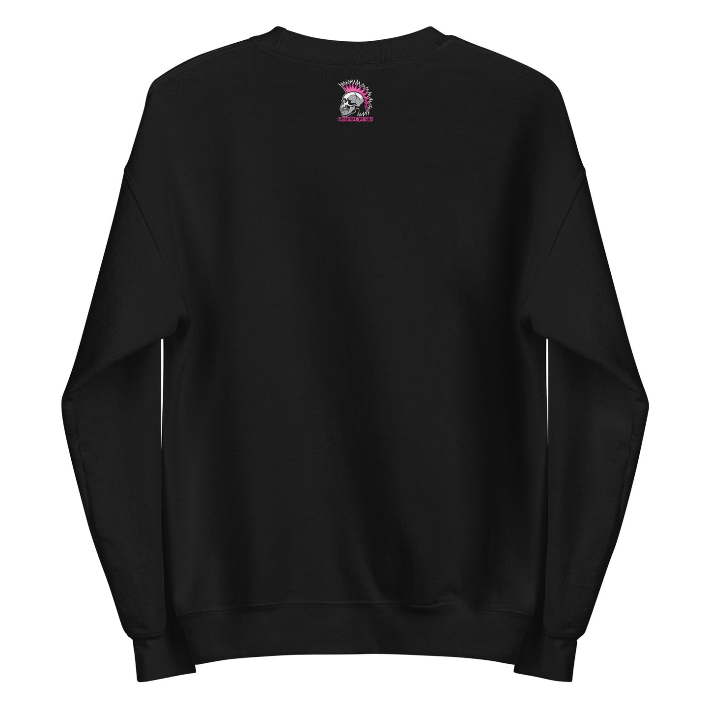 Rotten Cheer Unisex Sweatshirt (Black) - Graphic Punks