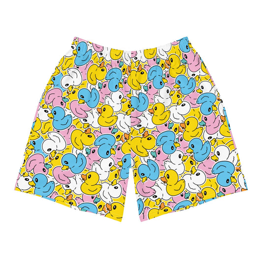 Rubber Duck Men's Recycled Athletic Shorts - Graphic Punks