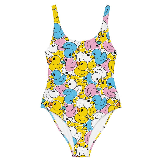 Rubber Duck One - Piece Swimsuit - Graphic Punks