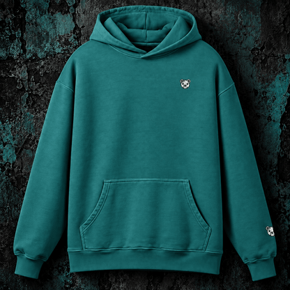 Sad Bear Heavyweight Oversized Hoodie - Graphic Punks