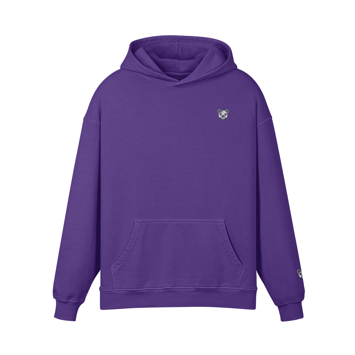 Sad Bear Heavyweight Oversized Hoodie - Graphic Punks