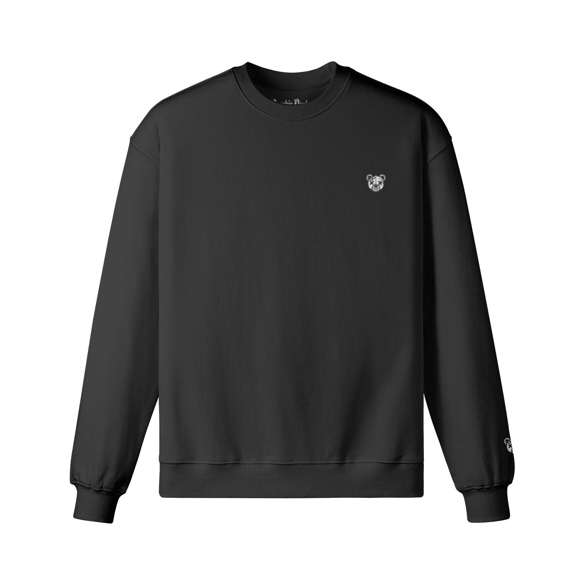 Sad Bear Oversized Sweatshirt - Graphic Punks