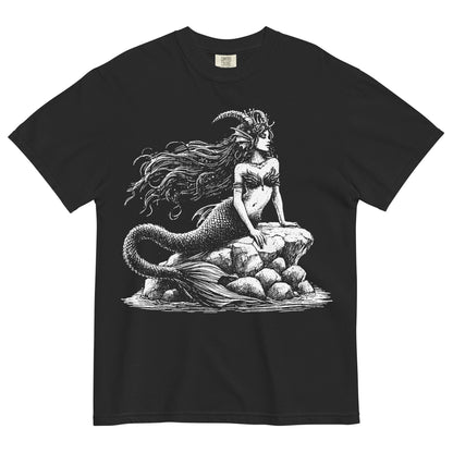 Siren Song Garment - Dyed Heavyweight T-Shirt - Graphic Punks